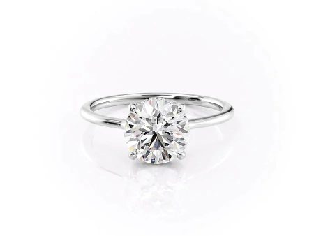 The Maia Set With A 1.5 Carat Round Lab Diamond Fashion