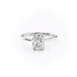 The Maia Set With A 1.5 Carat Elongated Cushion Lab Diamond Sale