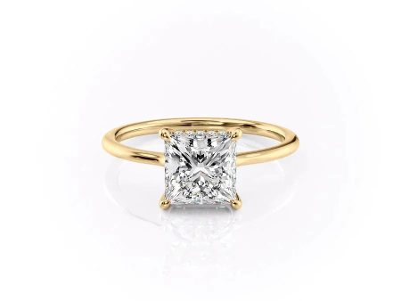 The Maia Set With A 1.5 Carat Princess Lab Diamond Sale