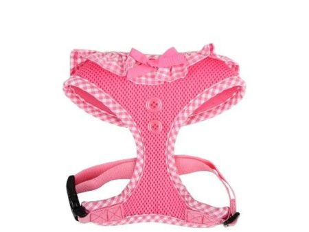 Puppia Gingham Harness - Pink Discount