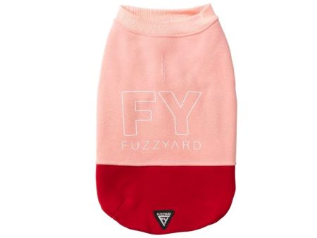 Fuzzyard Track Sweater - Pink   Red For Sale