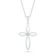 .05ctw Diamond Cross Pendant For Sale