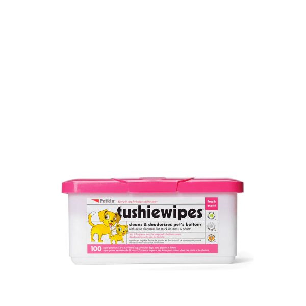 Petkin Tushie Wipes (100 Pack) Discount