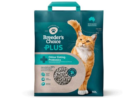 Breeder s Choice Plus Probiotic Cat Litter - 10 Liter Online now