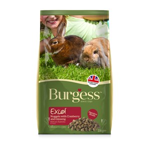 Burgess Excel Rabbit Mature Nuggets 2kg Sale