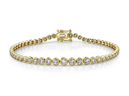 Shy Creation 1.9ctw Diamond Tennis Bracelet Supply