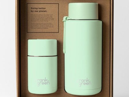 Frank Green The Essentials Gift Set Large - Mint Gelato For Cheap