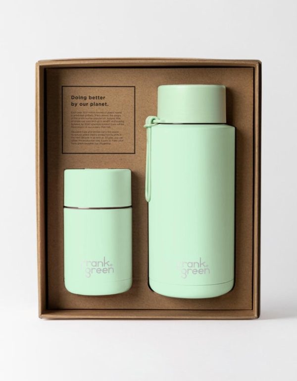 Frank Green The Essentials Gift Set Large - Mint Gelato For Cheap