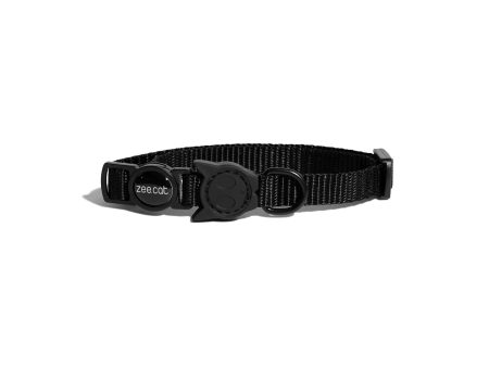 Zee.Cat Solids Cat Collar - Gotham Sale