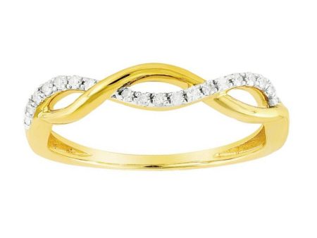 .10ctw Diamond Infinity Band Fashion