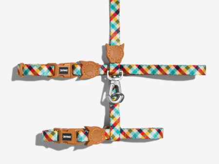 Zee.Cat Harness With Leash - Phantom For Discount