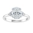 1.40ctw Certified Lab Grown Diamond Engagement Ring Hot on Sale