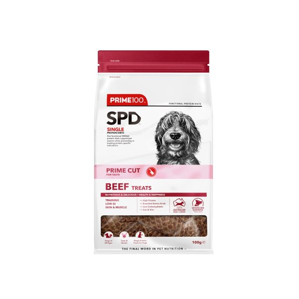 Prime100 SPD Dog Treats - Beef 100g Sale