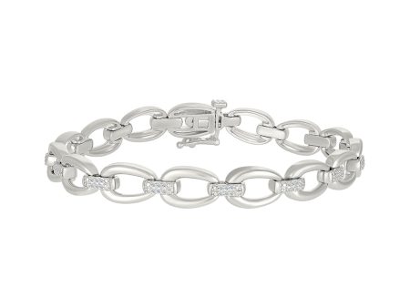 1 4ctw Diamond Open Link Bracelet Cheap