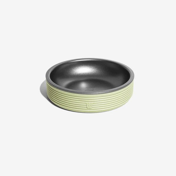 Zee.Cat Duo Bowl - Olive Cheap