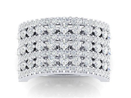 3ctw Lab Grown Diamond Band Hot on Sale