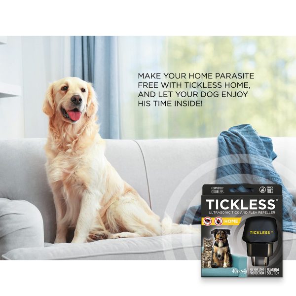 TICKLESS Home - plug-in ultrasonic tick and flea repeller. Online now