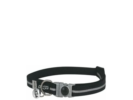 Rogz Alleycat Cat Collar  - Black Online