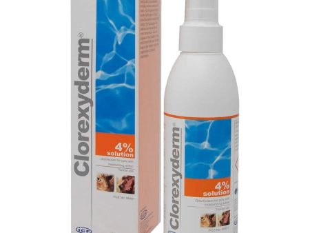 Clorexyderm 4% Spray Solution for Dogs and Cats Sale