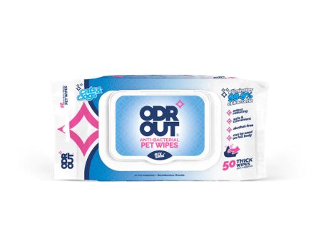 ODR OUT Pet Wipes - 50 Pack Online now