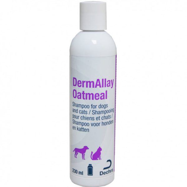 DermAllay Oatmeal Shampoo for dogs and cats 230ml Fashion