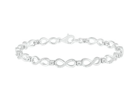 .10ctw Diamond Infinity Bracelet For Discount