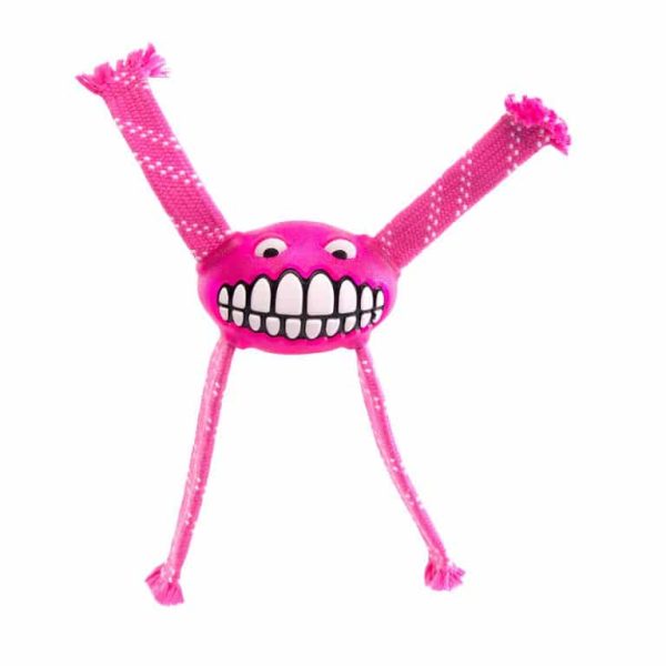 Rogz Flossy Grinz Dog Toy - Pink Online Hot Sale