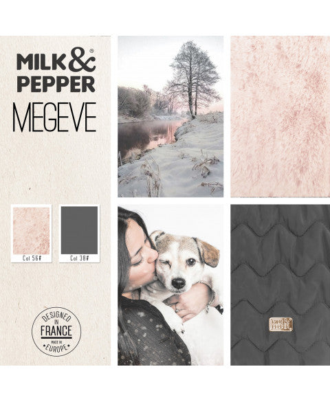 MILK AND PEPPER Megeve Blanket 60x80 rose Online