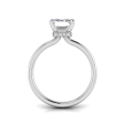 1.65ctw Certified Lab Grown Diamond Ribbon Halo Engagement Ring For Cheap