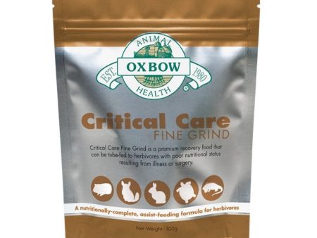 Oxbow Critical Care Fine Grind 100g Supply