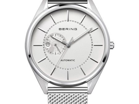 Bering Men s White Dial Watch Sale