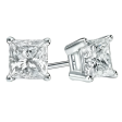 2ctw Certified Lab Grown Diamond Stud Earrings For Cheap