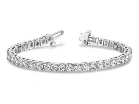 5ctw Lab Grown Diamond Tennis Bracelet Hot on Sale