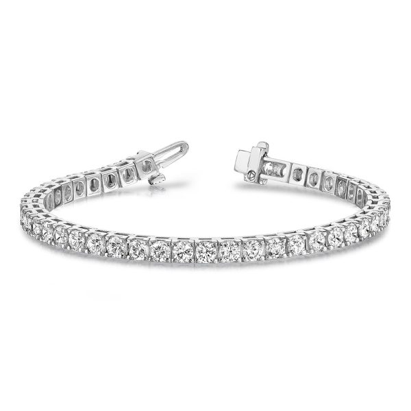 5ctw Lab Grown Diamond Tennis Bracelet Hot on Sale