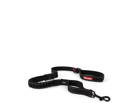 EzyDog Zero Shock Leash - Black 64cm   120cm For Discount