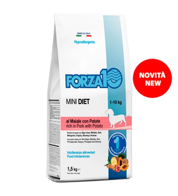 Forza10 MINI Adult Diet with Pork with Potato 1.5Kg Hot on Sale