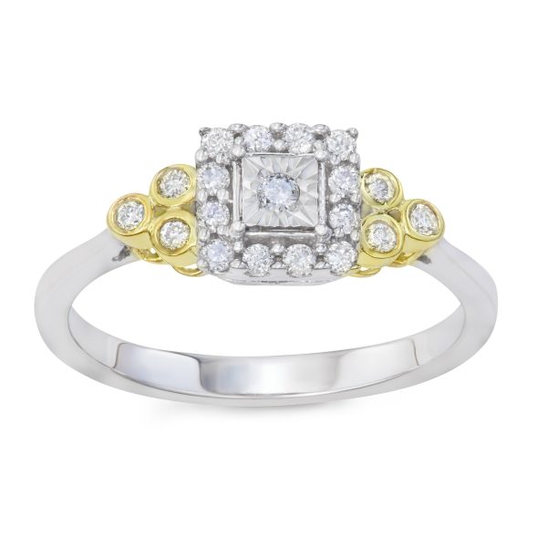 1 4ctw Diamond Halo Engagement Ring For Discount