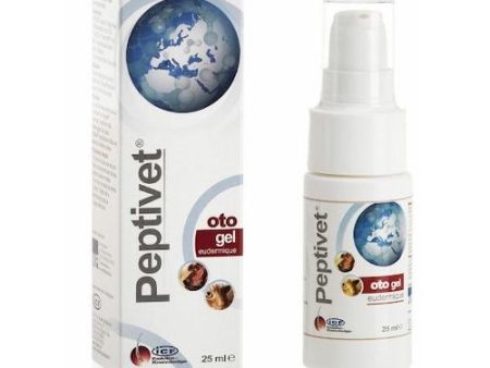 Peptivet Oto Gel for Cats and Dogs 25ml Online Hot Sale