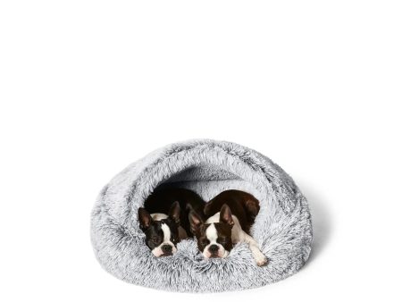 Snooza Hooded Cuddler Comforting Bed - Silver Fox Fashion