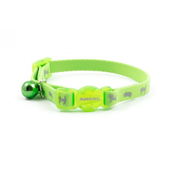 Ancol Hi Vis Safety Buckle Kitten Collar For Sale