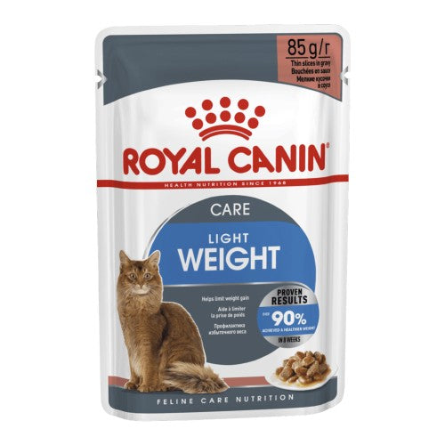 Royal Canin Feline Light Weight in Gravy Wet Cat Food - 85gr on Sale