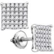 1 4ctw Diamond Cluster Earrings Online