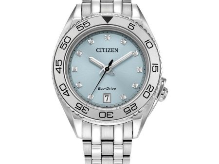 Citizen Stainless Steel Sport Luxury Women s Watch For Sale