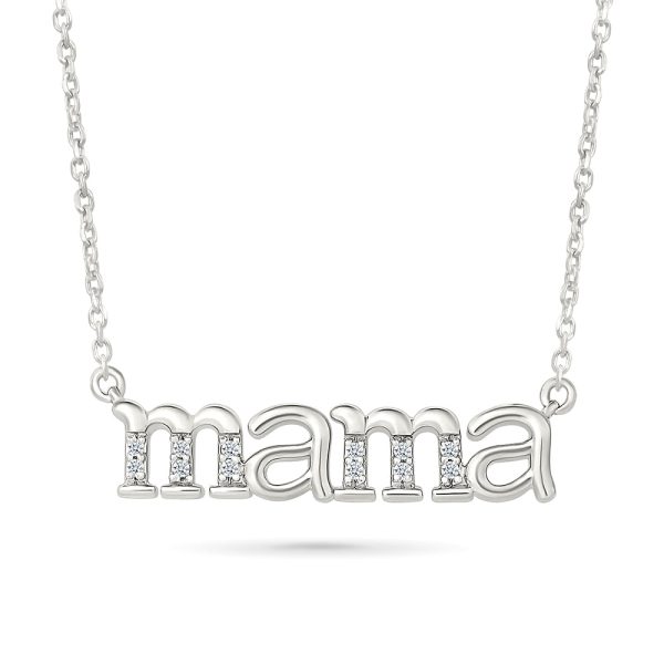 .05ctw Diamond  mama  Necklace Supply