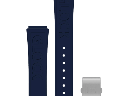 Glock Blue Logo 24MM Watch Band on Sale