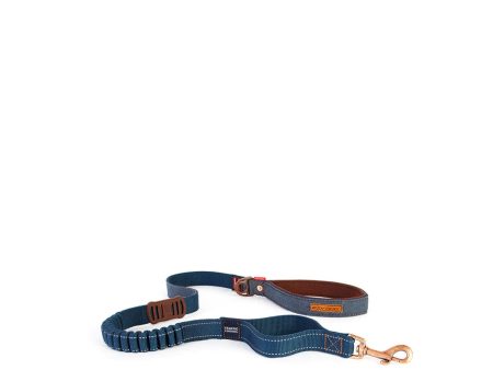 EzyDog Zero Shock Leash - Denim 64cm   120cm on Sale