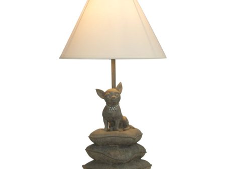 Happy House Chihuahua Beige Lamp Online Sale