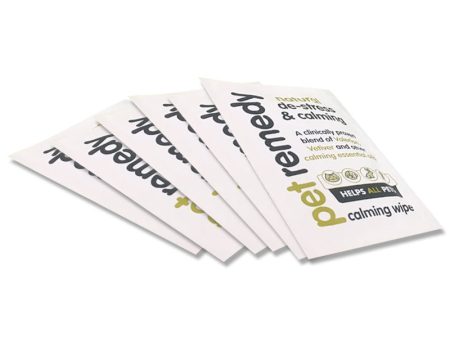 Pet Remedy Calming Wipes Sachets Professional Pack Online Sale