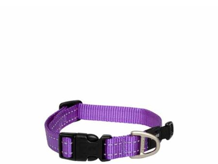 Rogz Utility Classic Collar - Purple For Discount