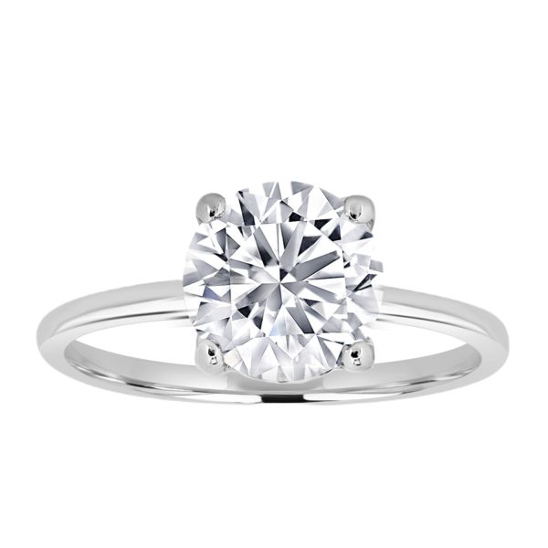 2.08ctw Certified Lab-Grown Diamond Hidden Halo Engagement Ring Fashion